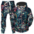 Endless Soul Zip-Up Hoodie and Joggers Combo