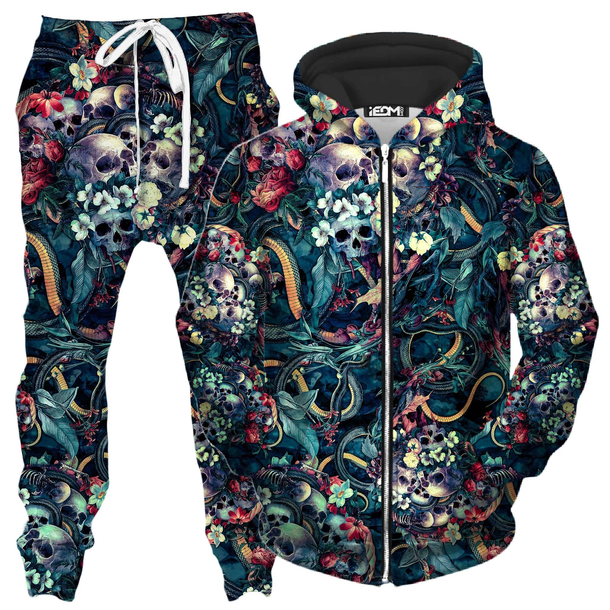 Endless Soul Zip-Up Hoodie and Joggers Combo