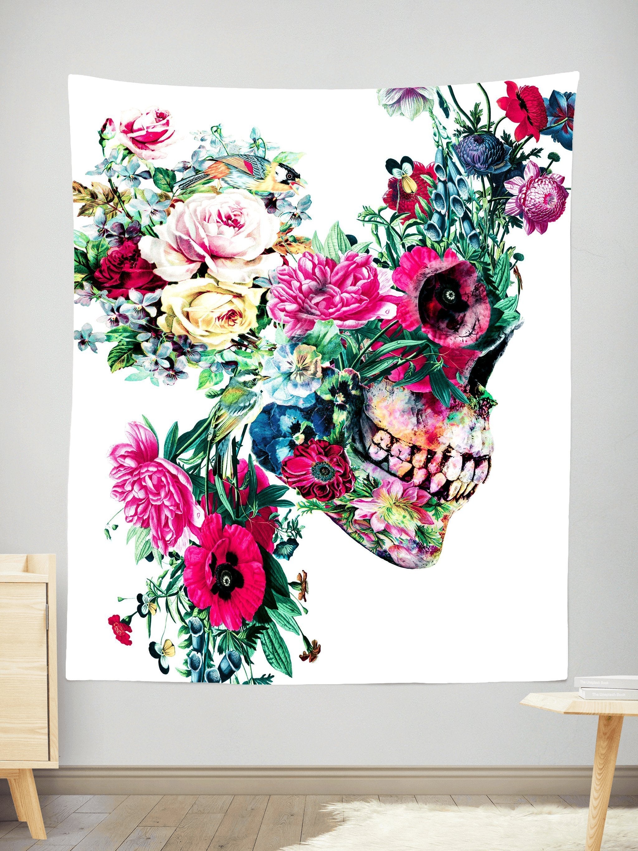 Floral Dorian Tapestry