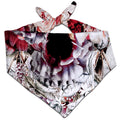 Floral Skull Bandana