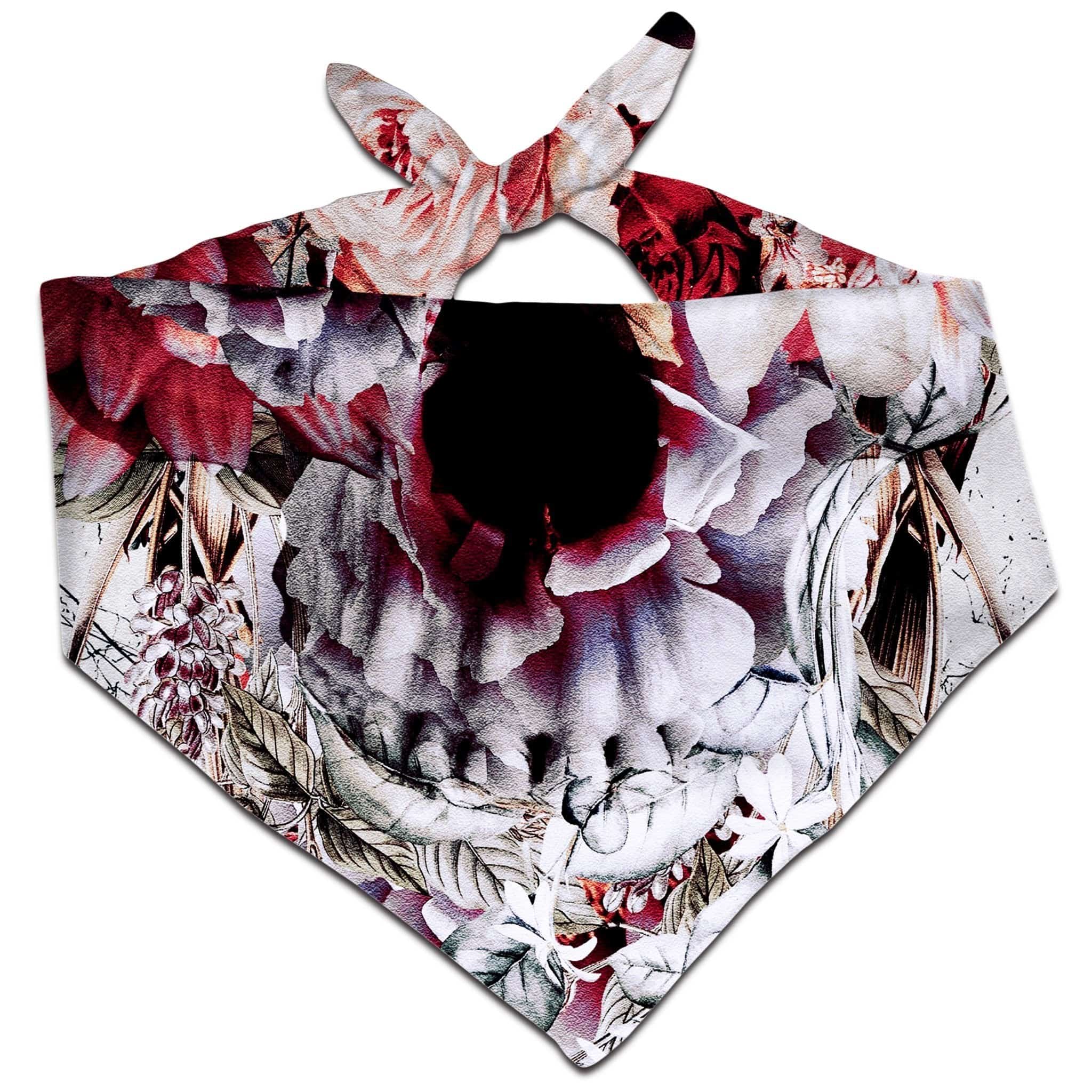 Floral Skull Bandana