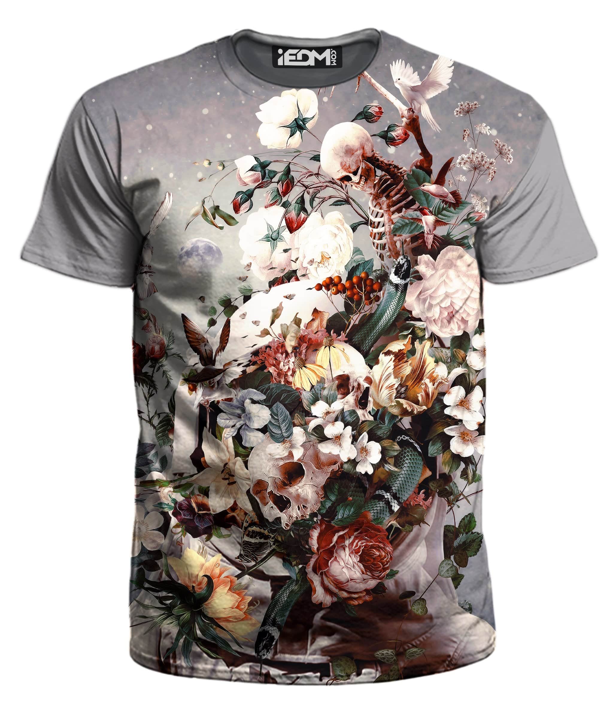 Floral Space Men's T-Shirt