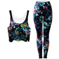 Neverland Crop Top and Leggings Combo