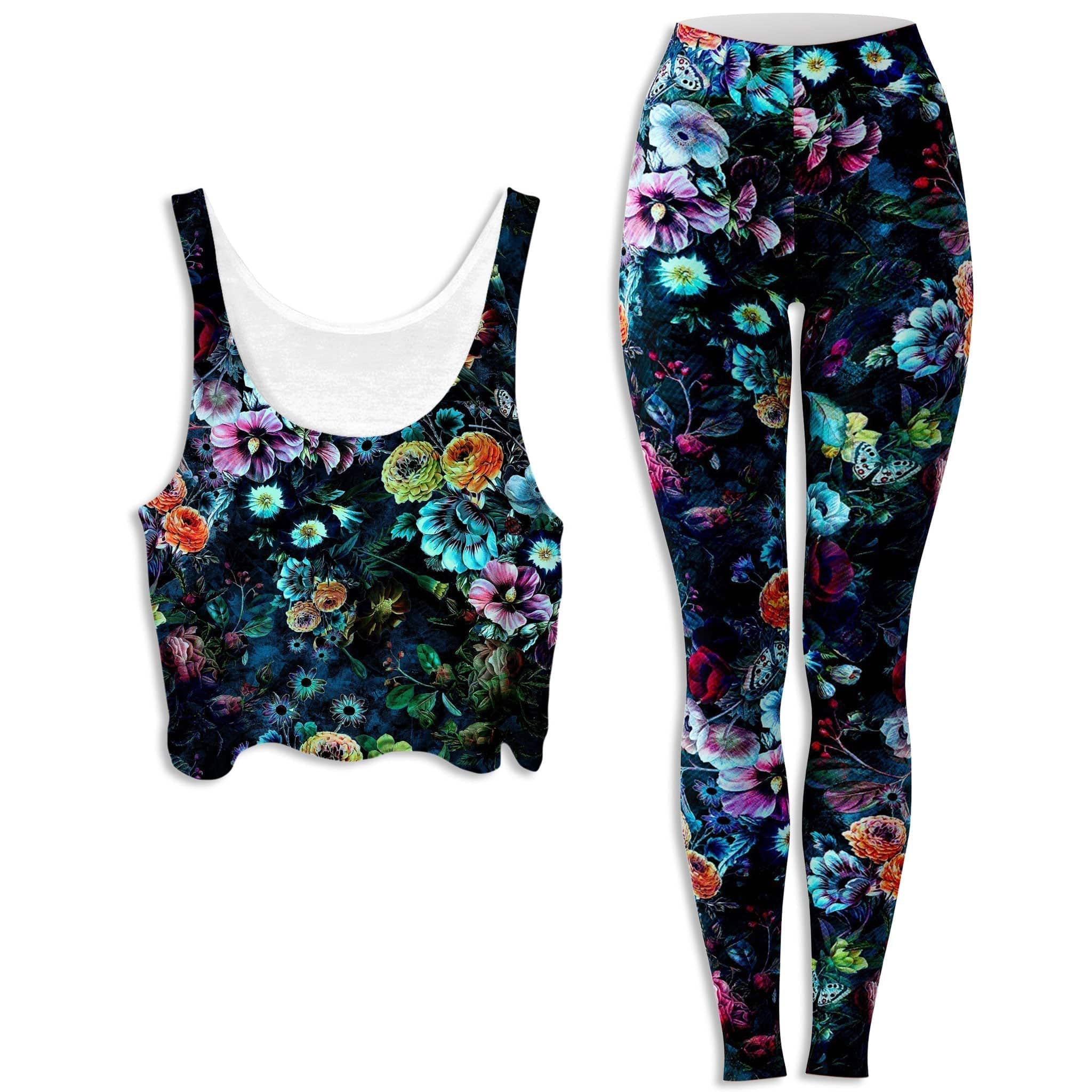 Neverland Crop Top and Leggings Combo