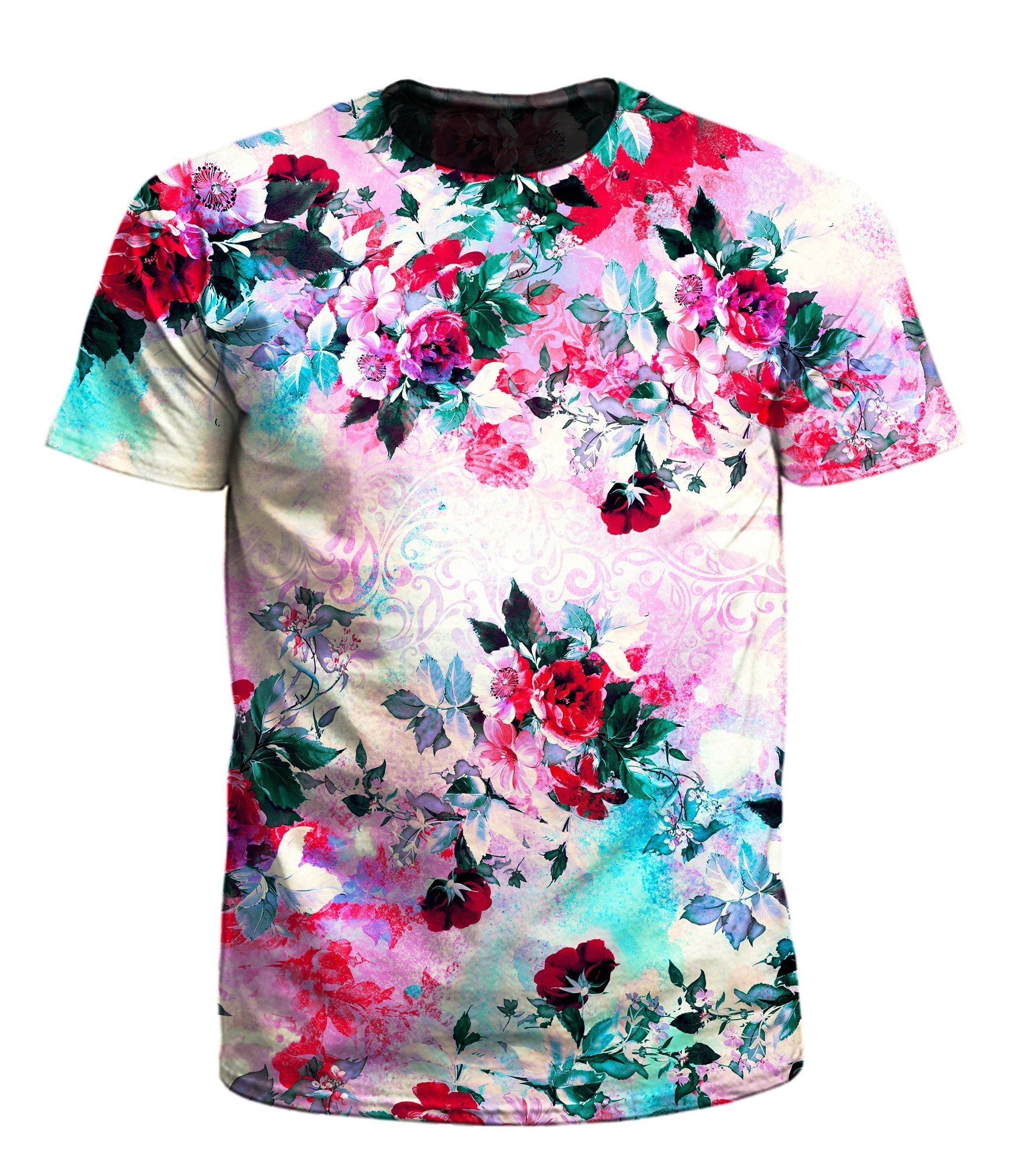 Pink Floral Men's T-Shirt