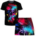 Skull 49 T-Shirt and Shorts Combo