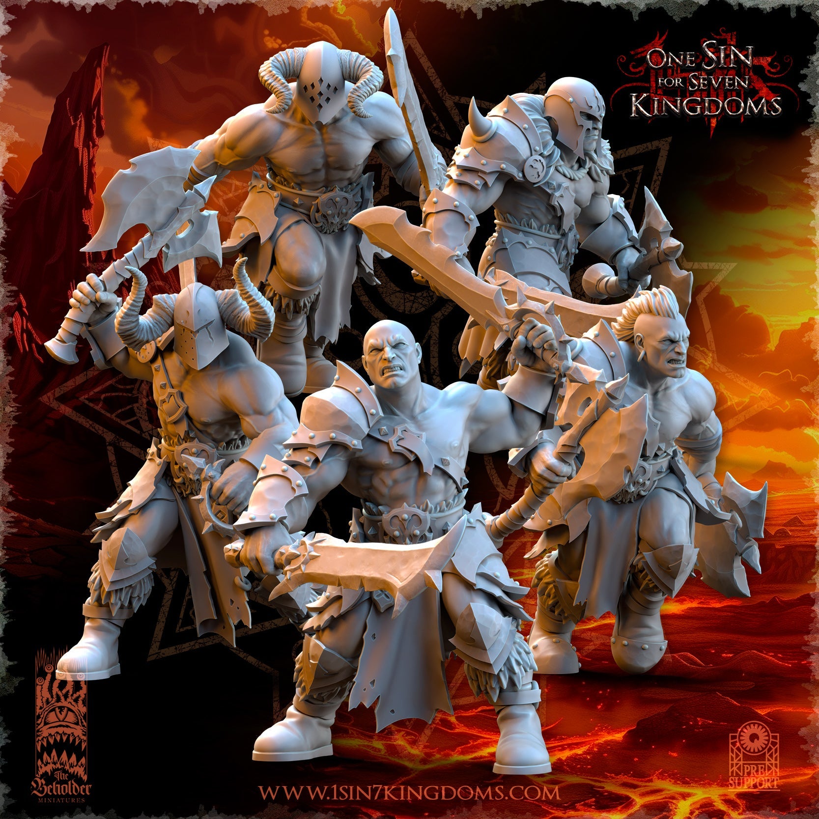 Barbarian Despoilers, The Beholder Miniatures