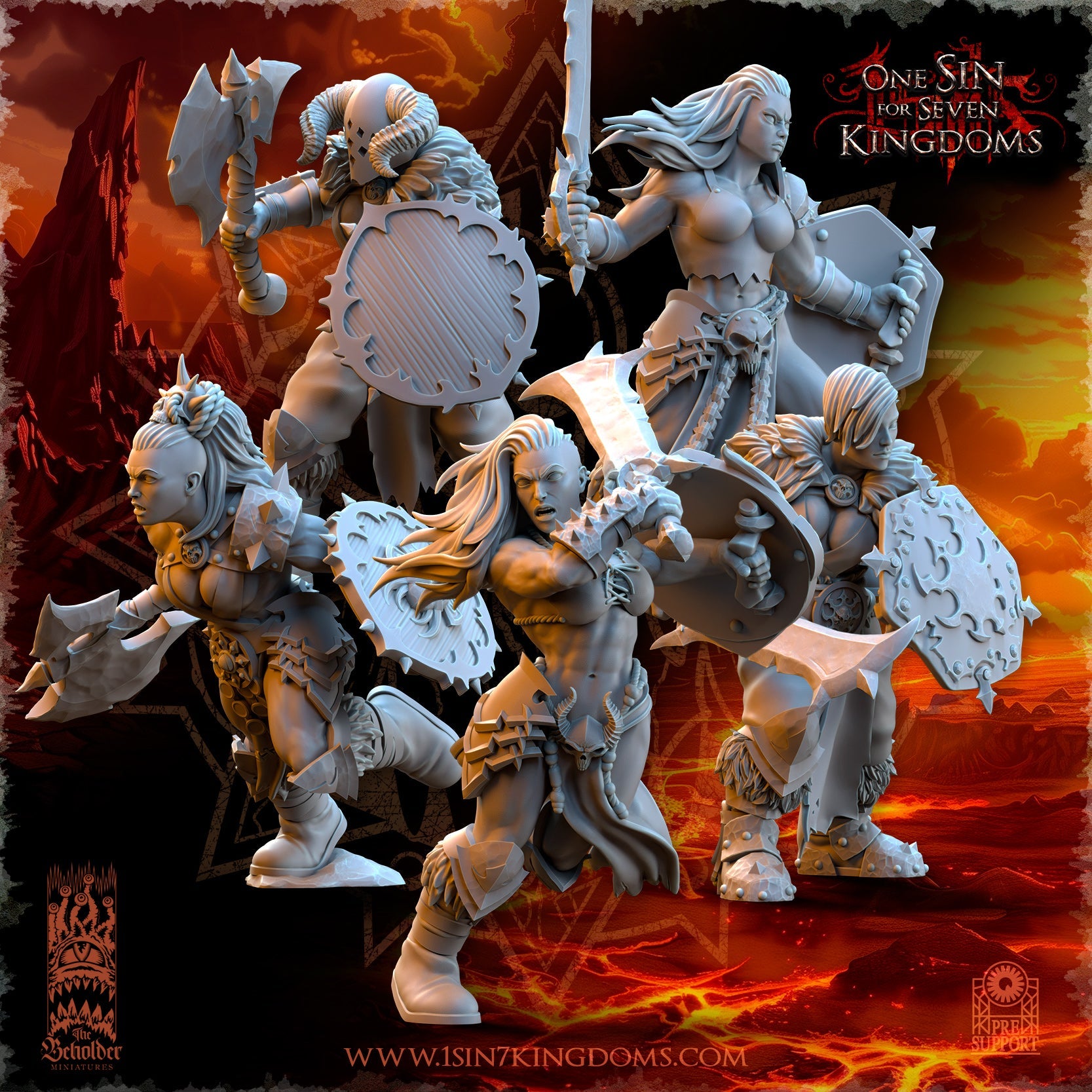 Barbarian Despoilers, The Beholder Miniatures