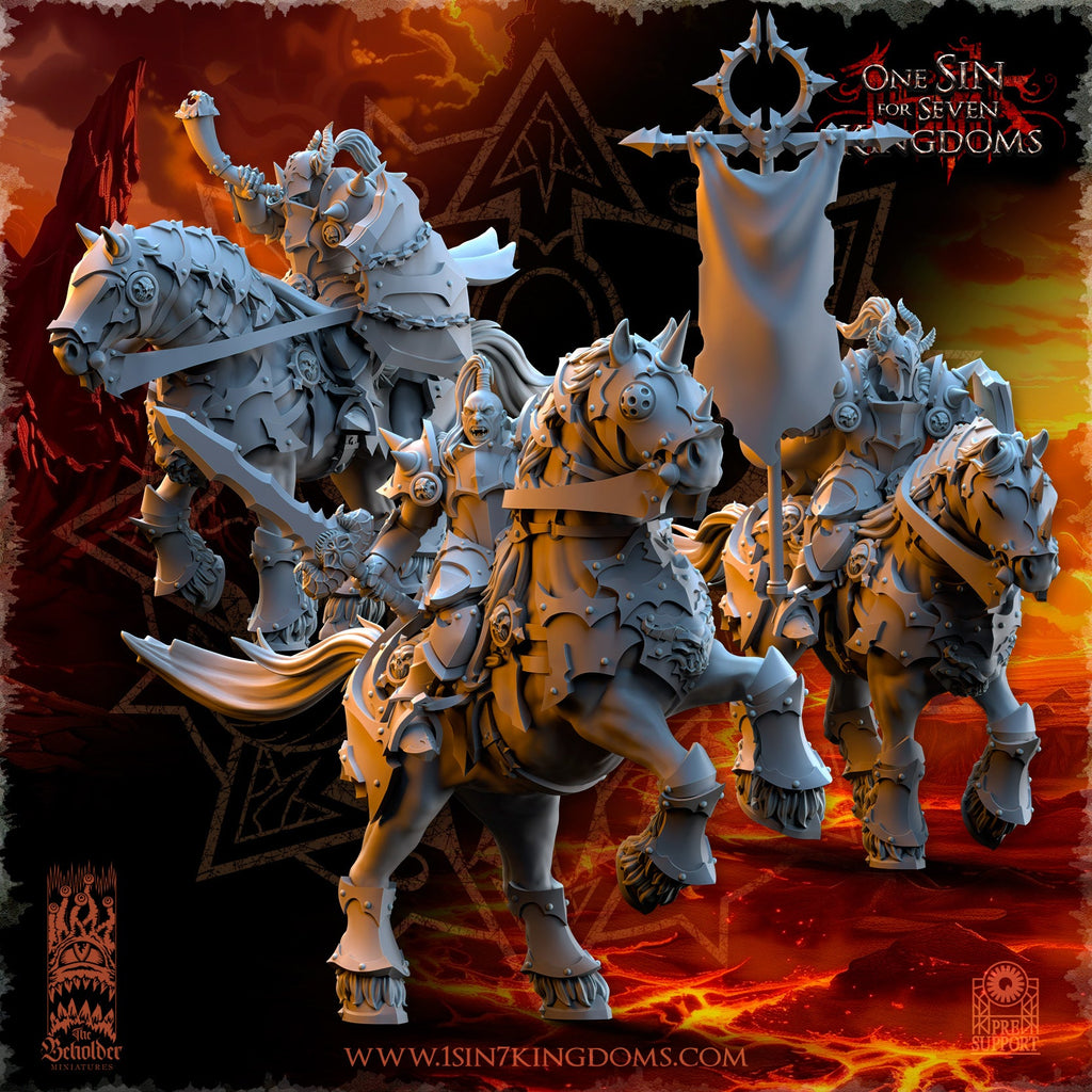 Knights, The Beholder Miniatures