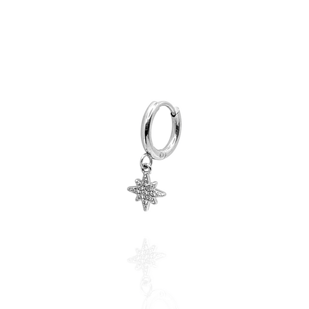 Pendientes Siman (Plateado)