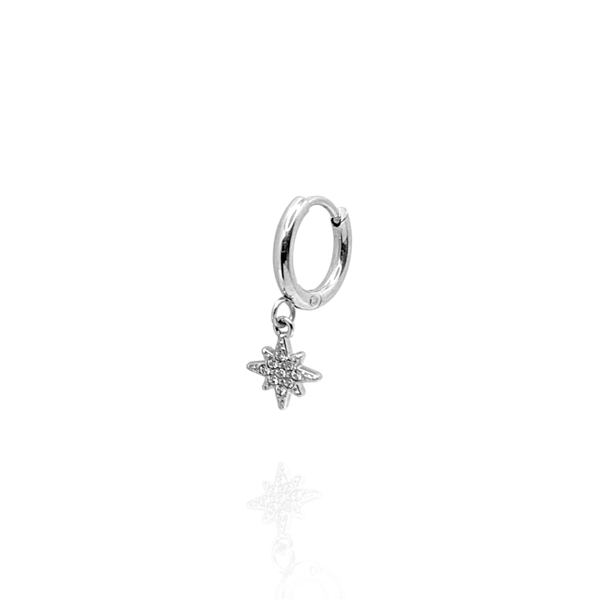 Pendientes Siman (Plateado)