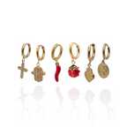 Pendientes Cali (Dorado)