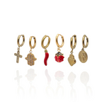 Pendientes Cali (Dorado)