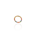 Pendiente Piercing Aros Iris