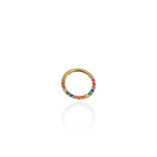 Pendiente Piercing Aros Iris