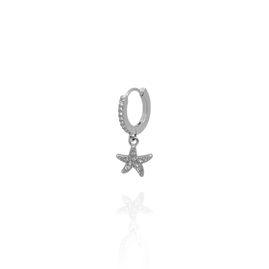 Pendientes Oceania (Plateado)