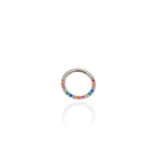 Pendiente Piercing Aros Iris