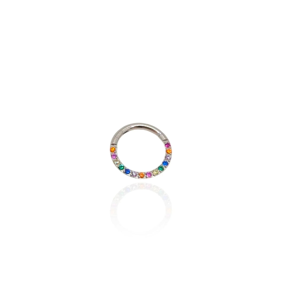 Pendiente Piercing Aros Iris
