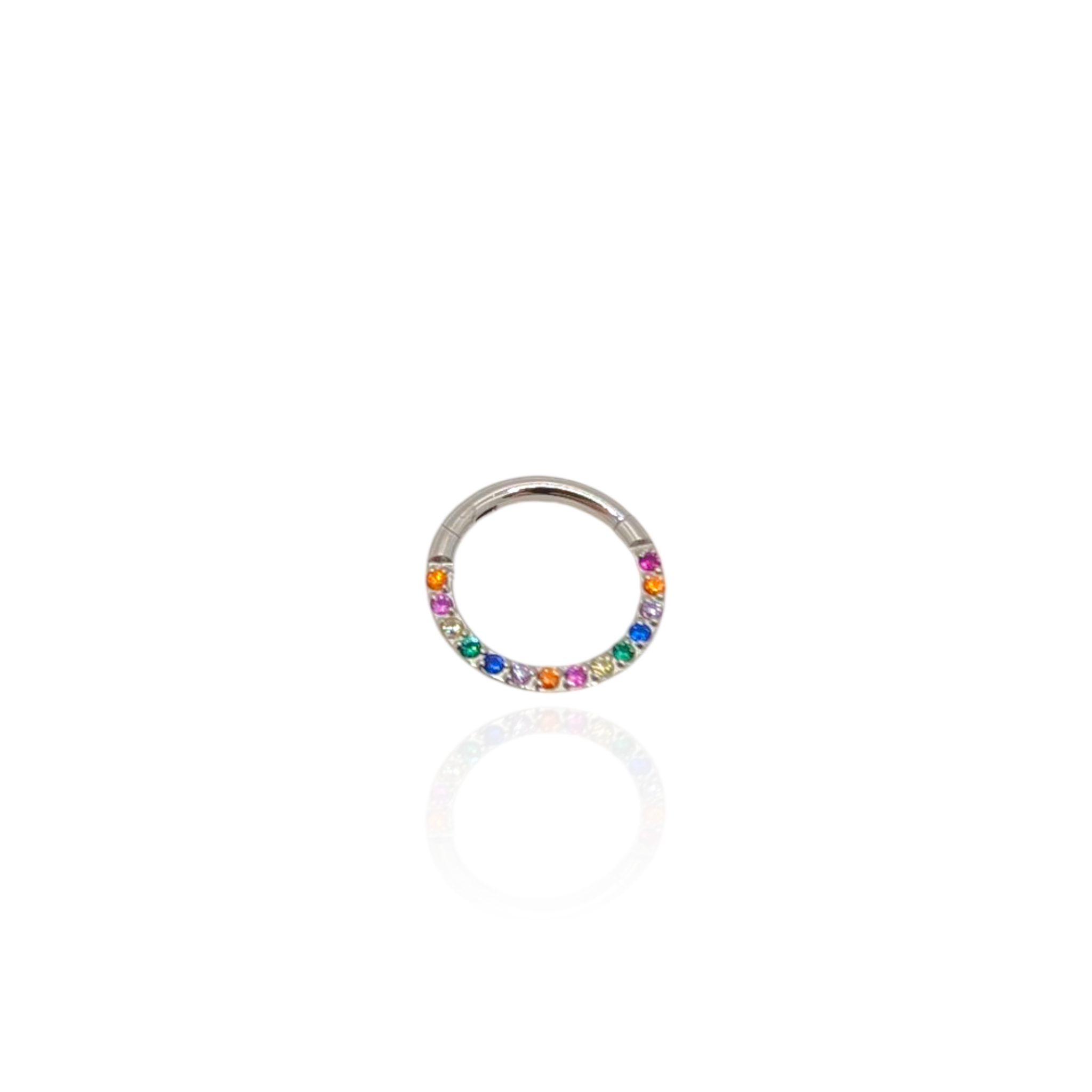 Pendiente Piercing Aros Iris