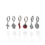 Pendientes Cali (Plateado)