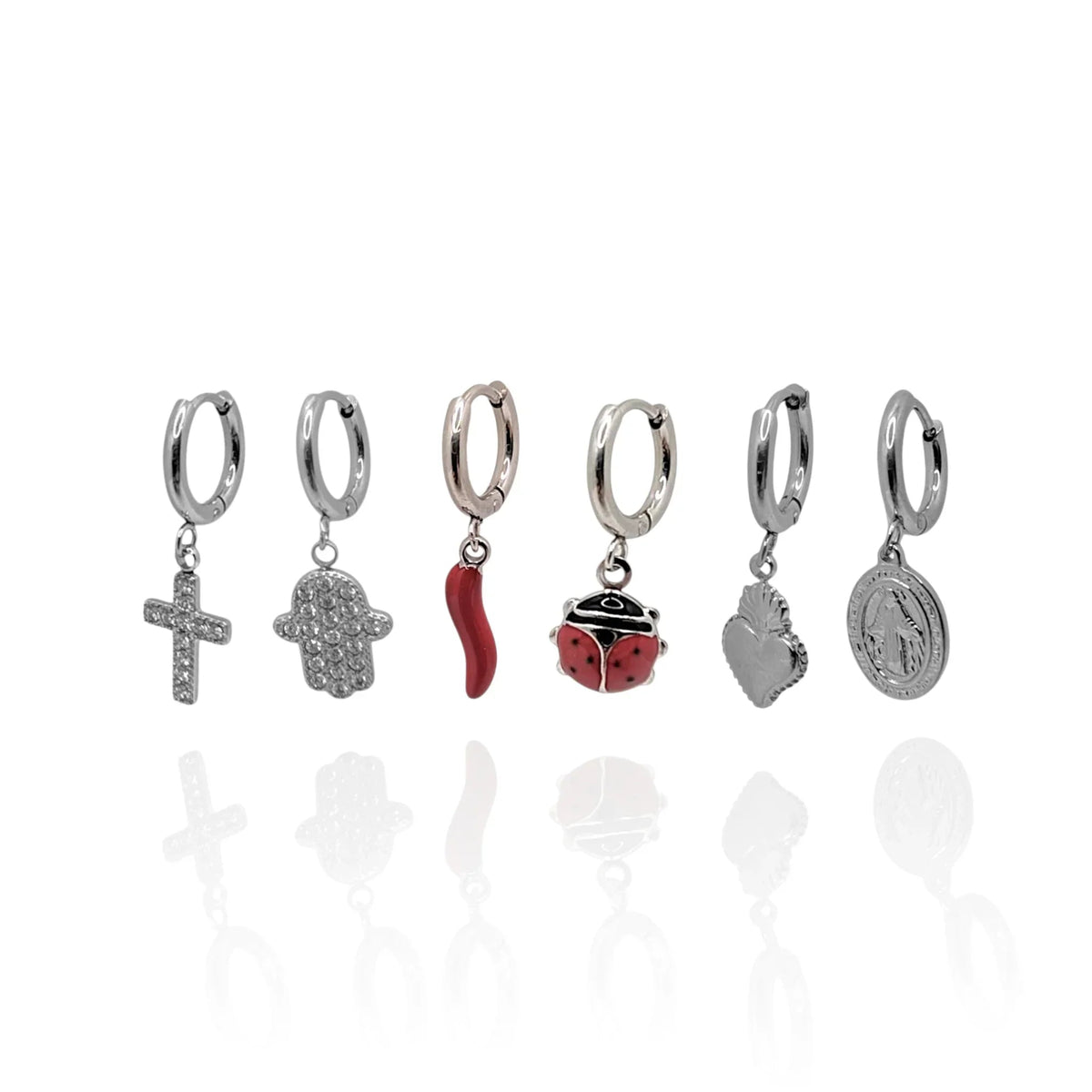 Pendientes Cali (Plateado)
