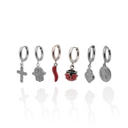 Pendientes Cali (Plateado)