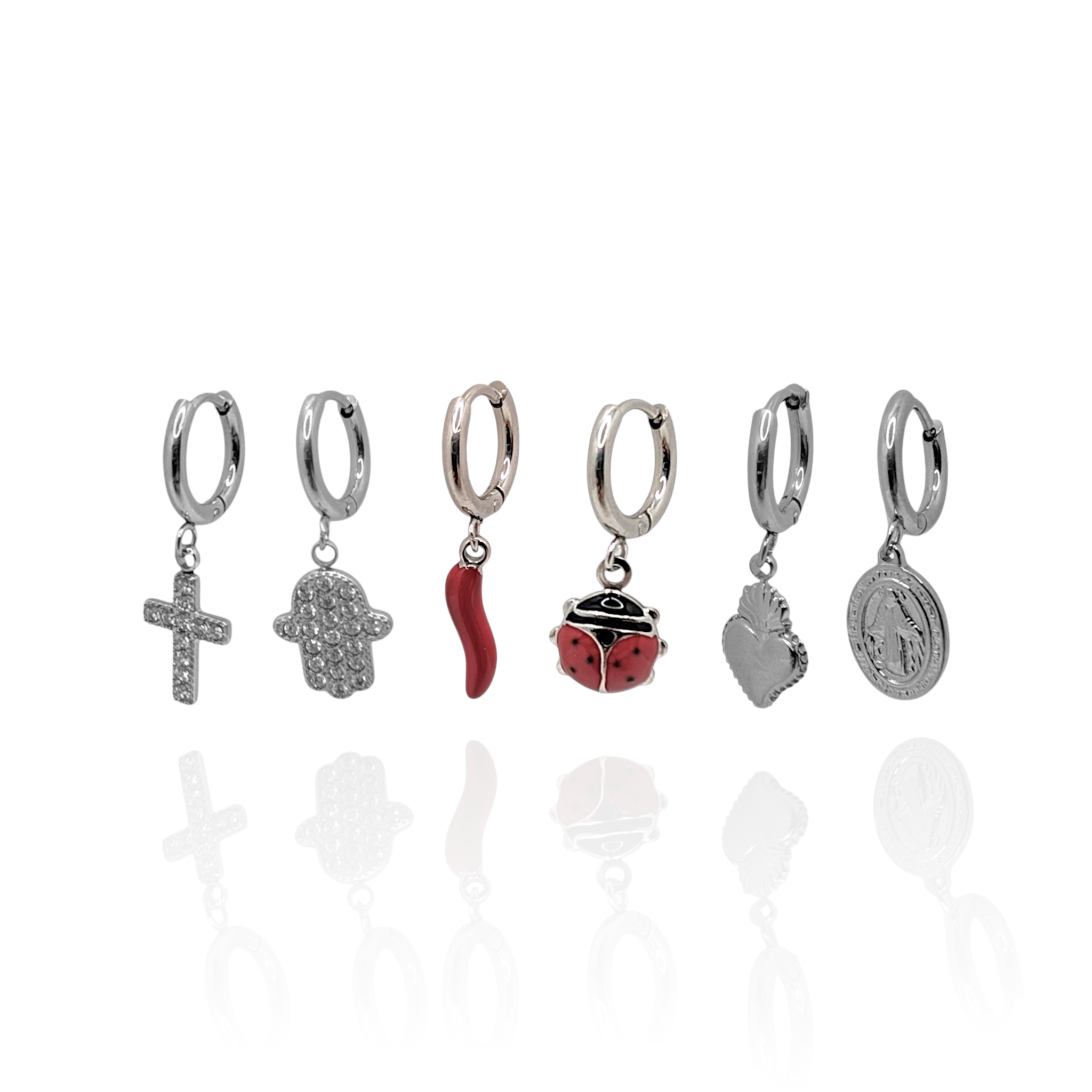 Pendientes Cali (Plateado)
