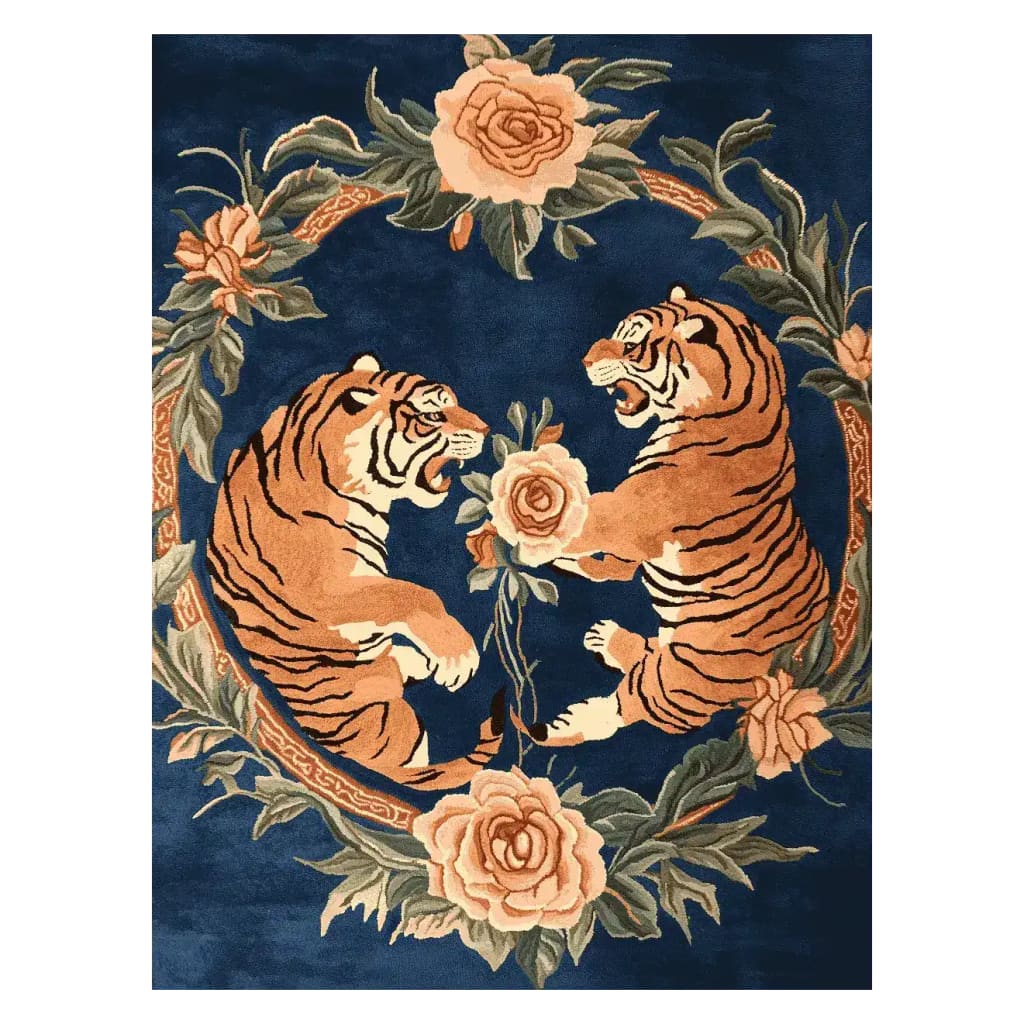 Roaring Rivalry Hand Tufted Rug