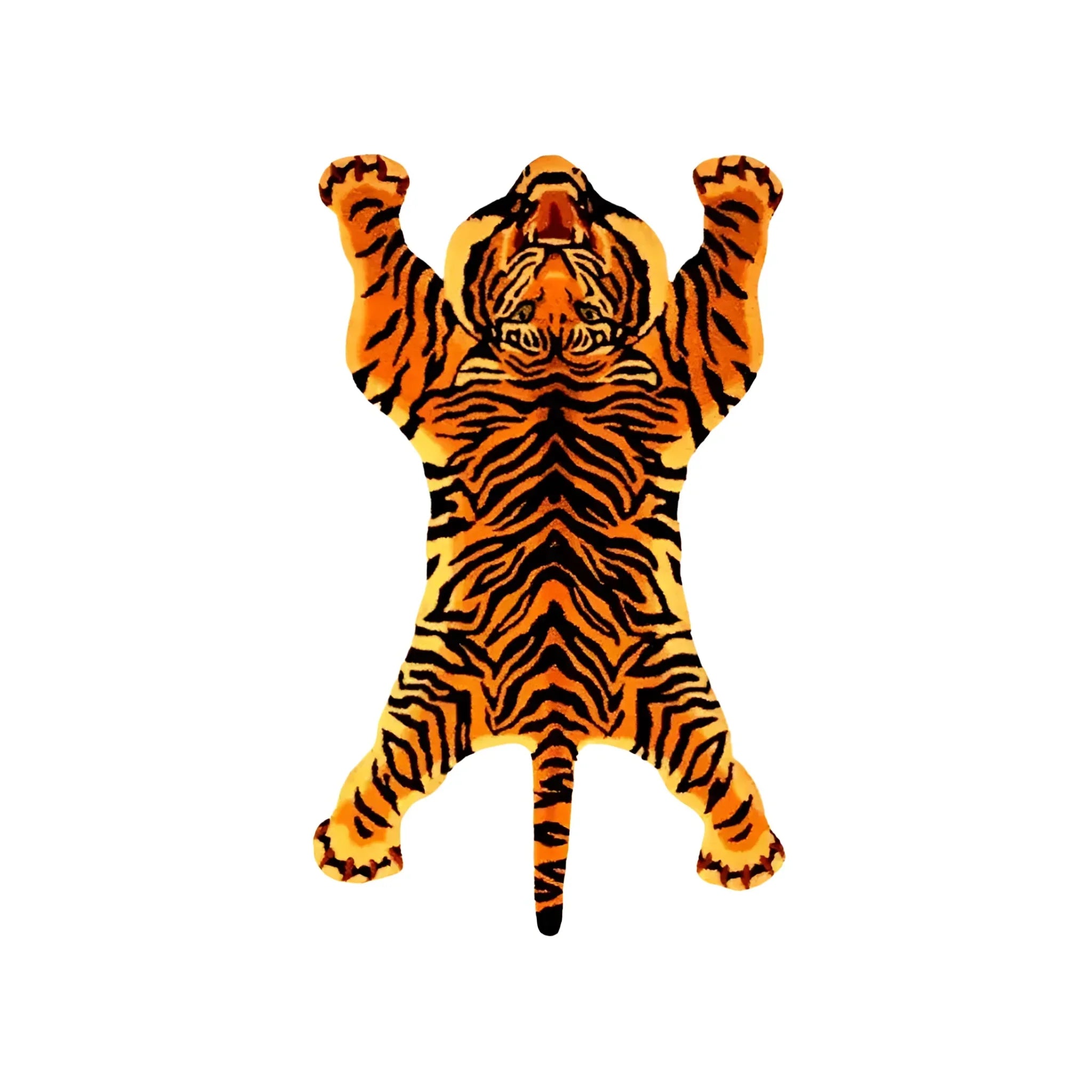 Roaring Tiger Hand-Tufted Wool Accent Rug