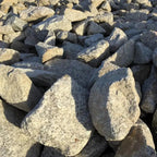 Piedra Granito blanco Gaviones