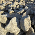 Piedra Granito blanco Gaviones