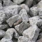 Piedra Granito blanco Gaviones