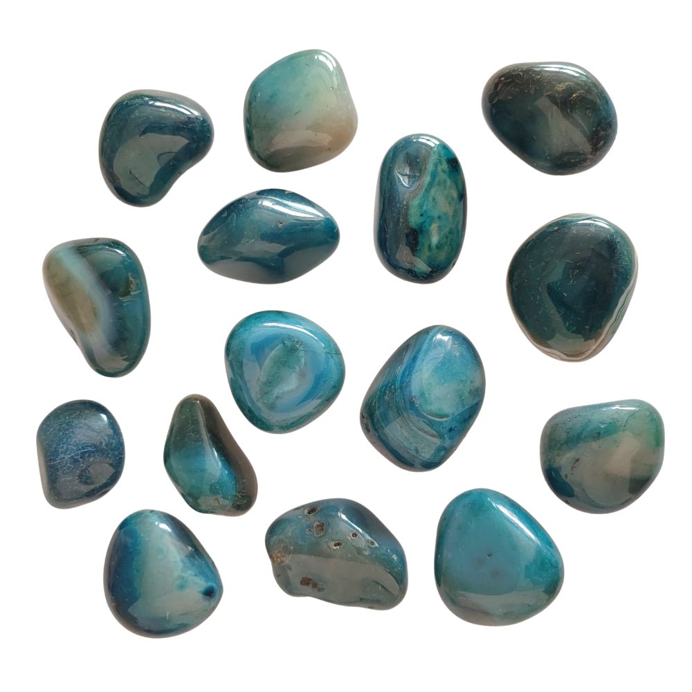 Rodado de Ágata Azul