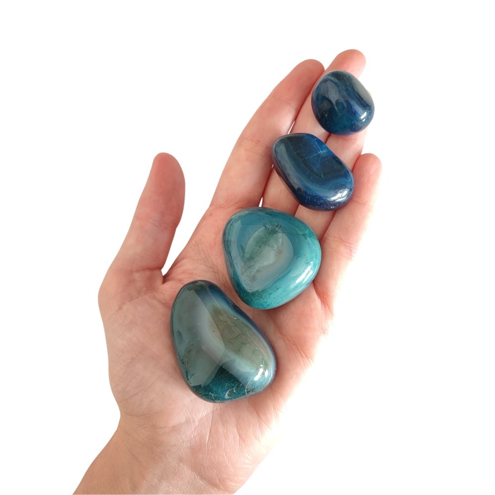 Rodado de Ágata Azul