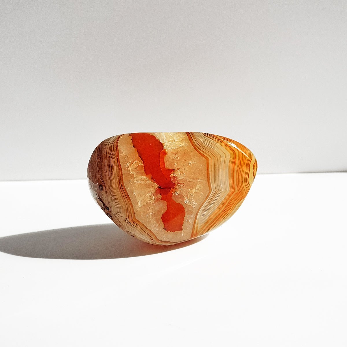 Rodado de Ágata Sardonice