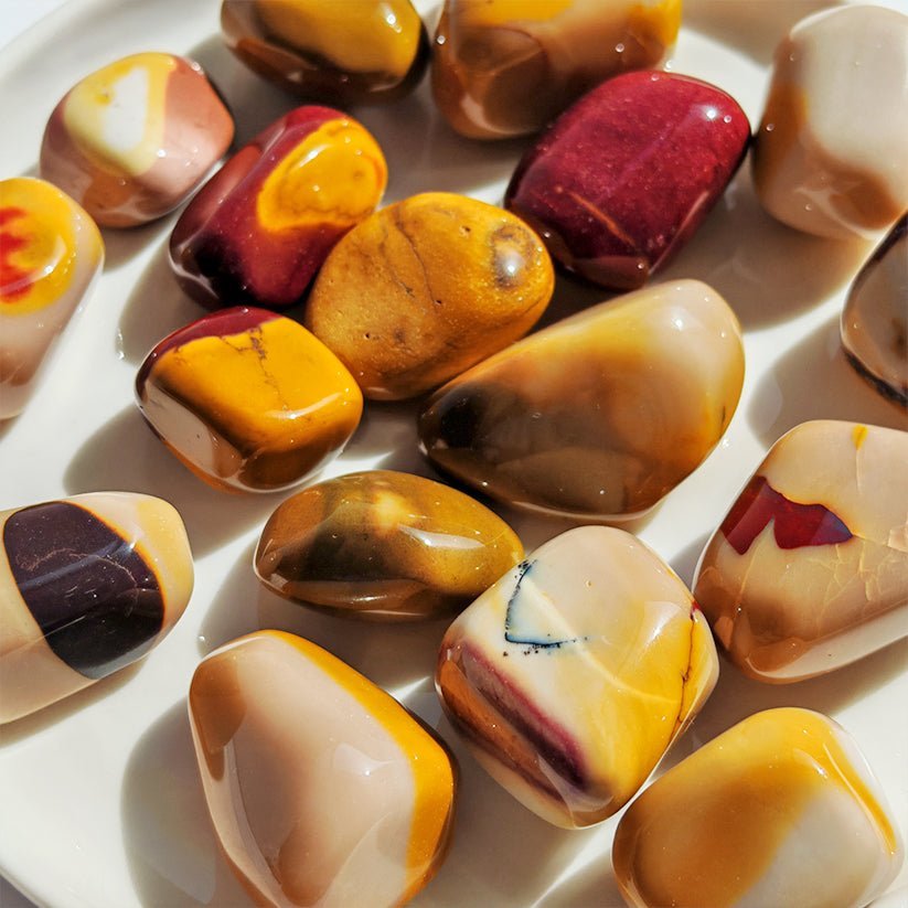 Rodado de Jaspe Mokaíta