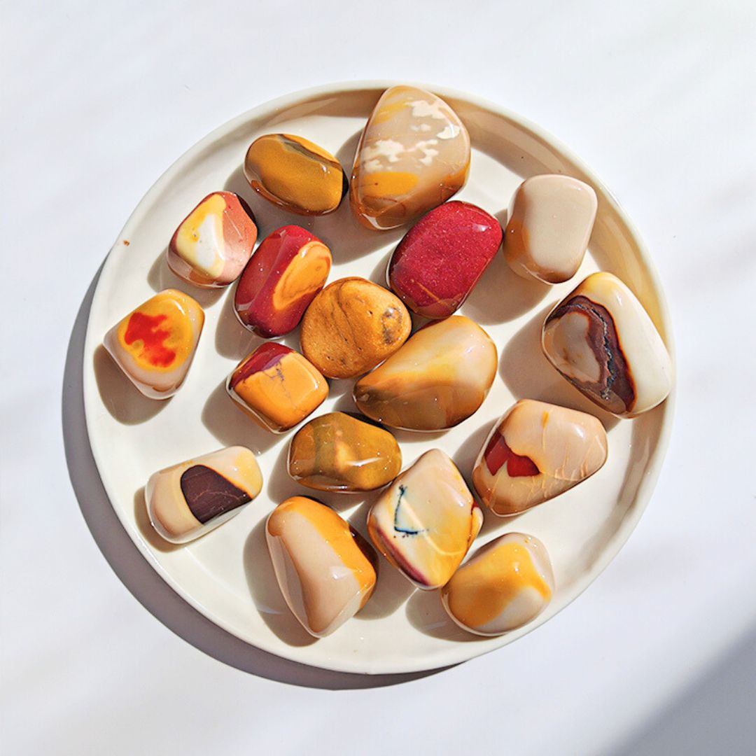 Rodado de Jaspe Mokaíta