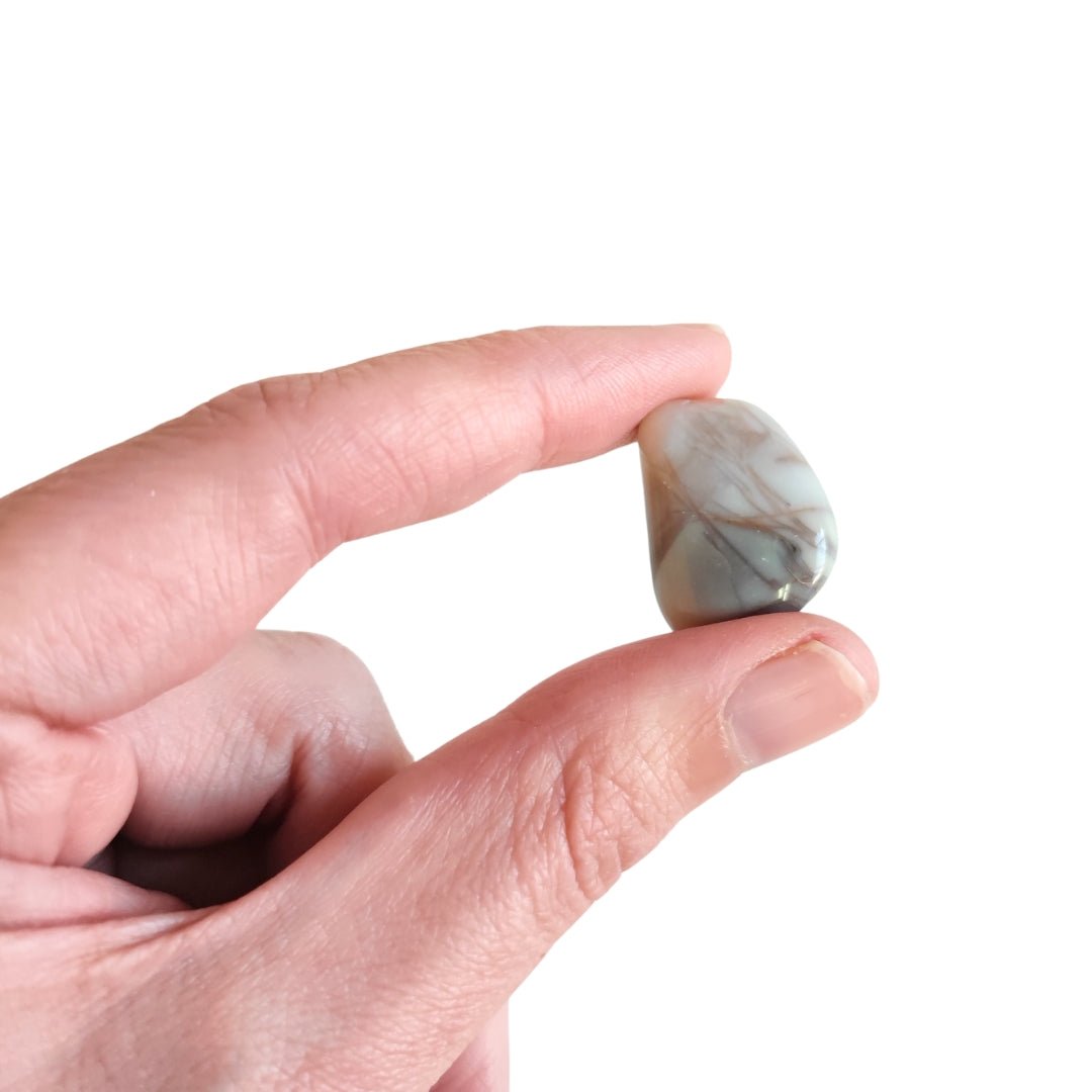 Rodado de Ópalo Blanco