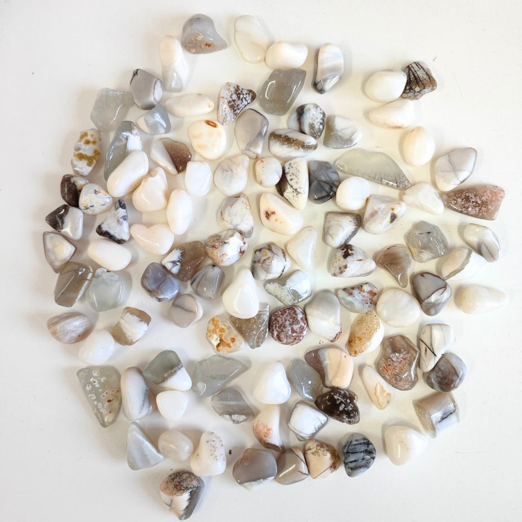 Rodado de Ópalo Blanco