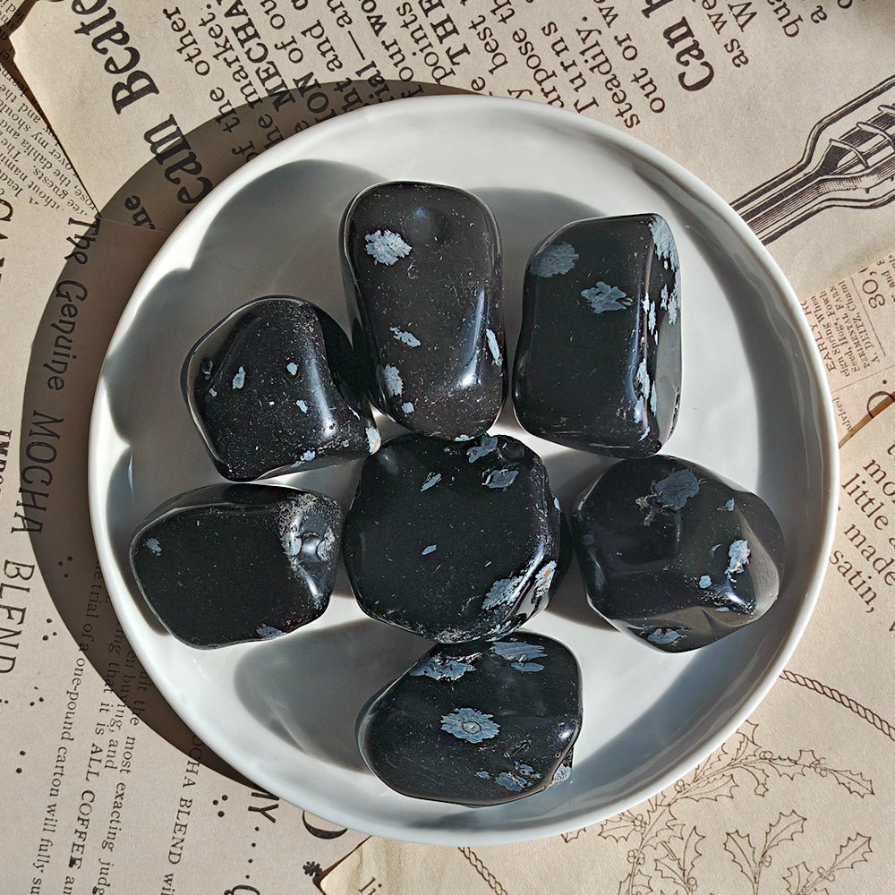 Rodado Grande Obsidiana Nevada - Edición Imperfecta