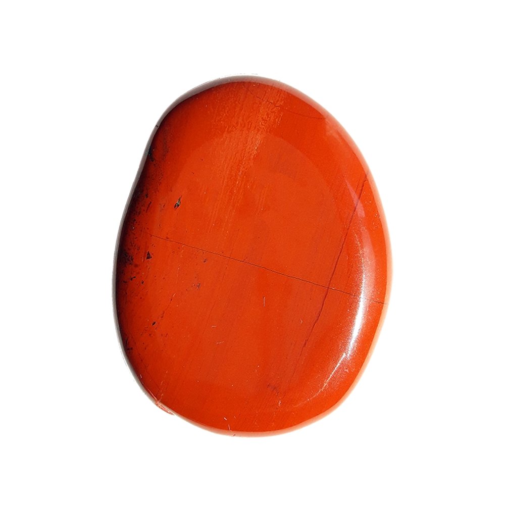 Rodado plano de Jaspe Rojo