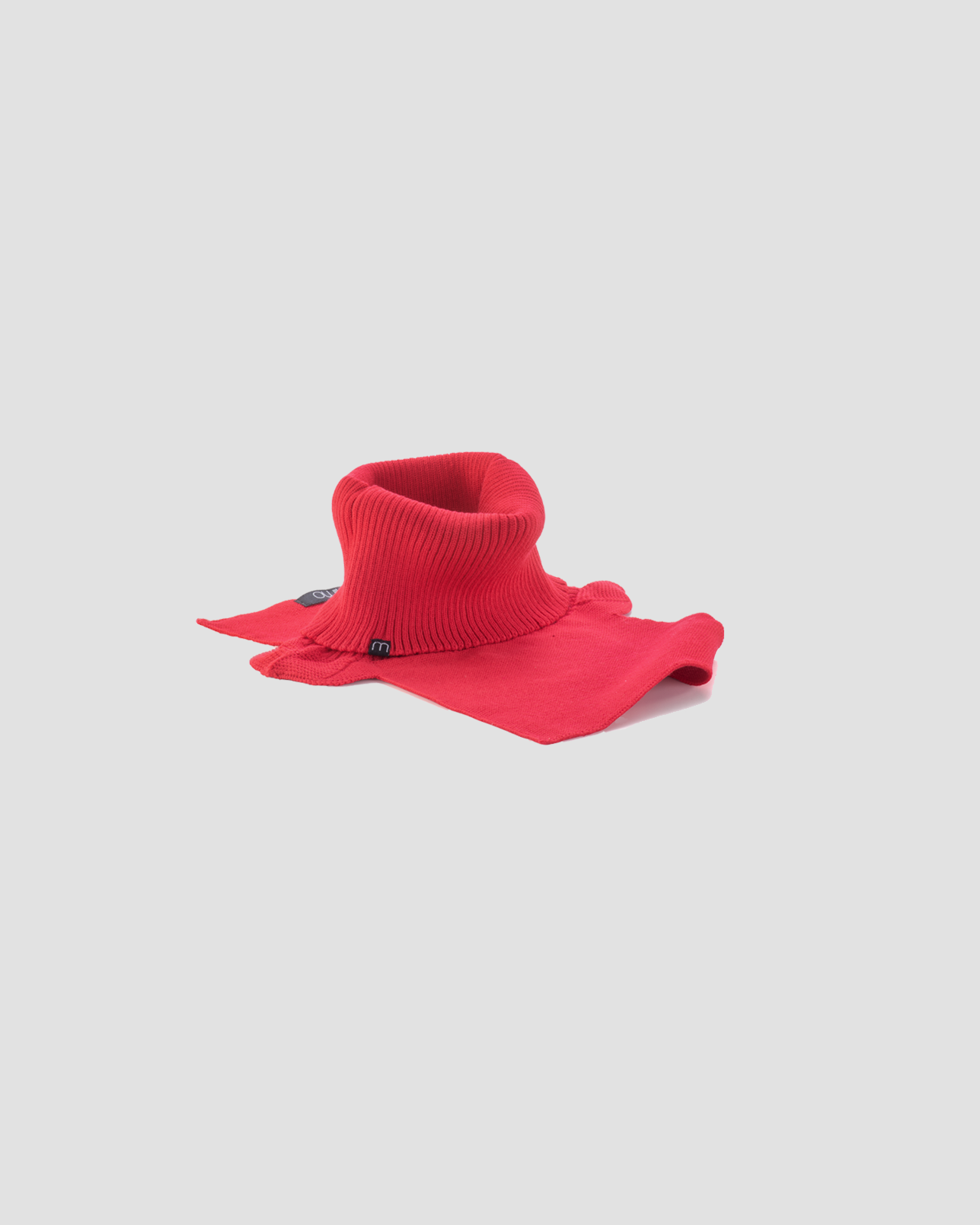 Jersey de cuello vuelto minimo rojo hombre