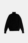 Smedley Richards Turtleneck Sweater — Black