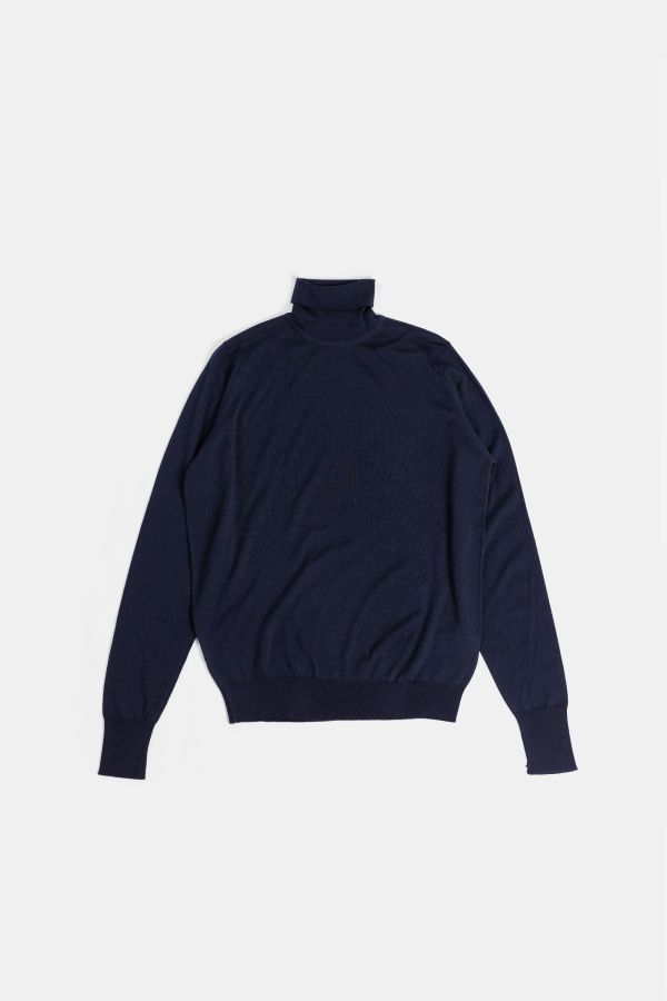 Cuello alto Smedley Richards — Azul marino