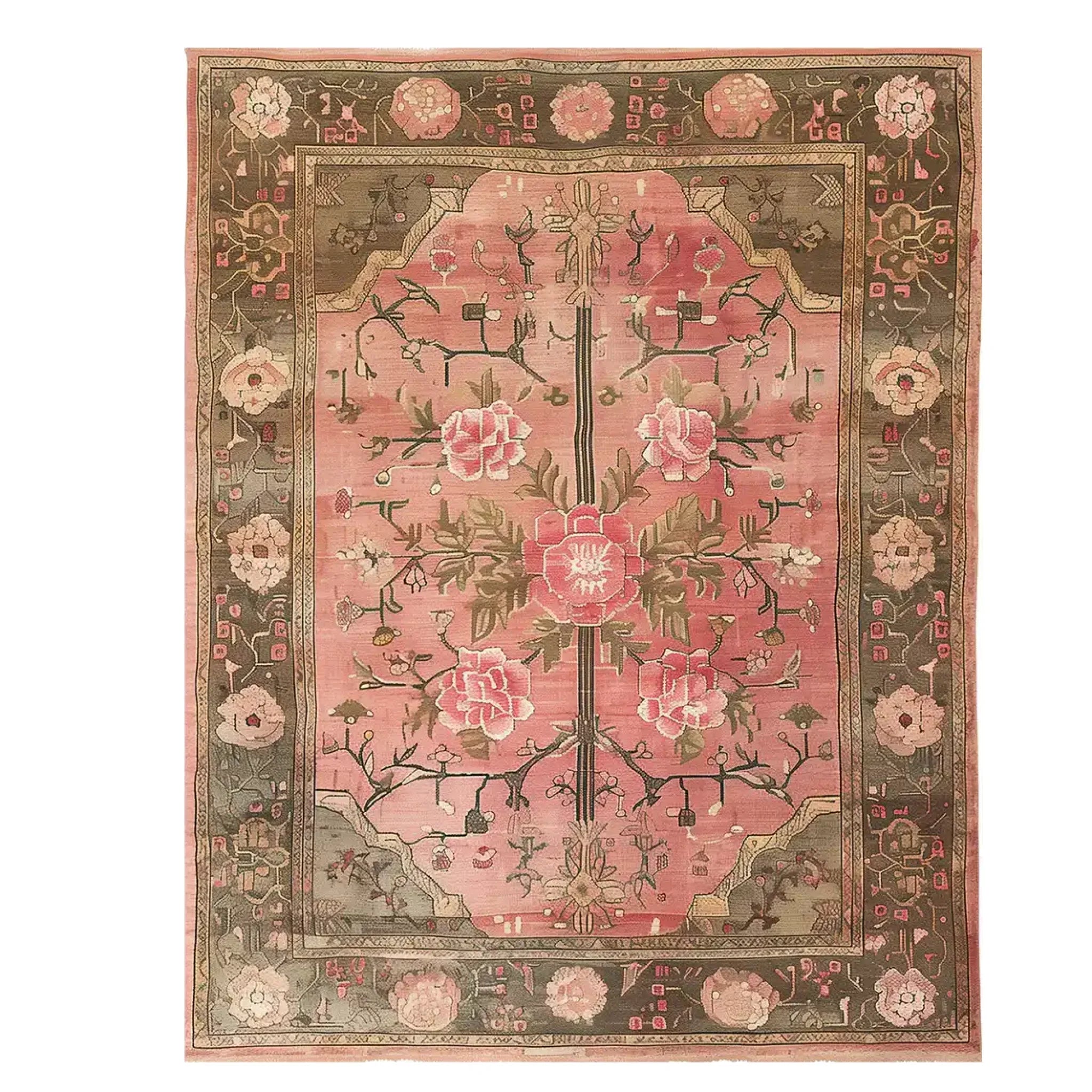 Rosaire Grandeur Knotted Wool Rug