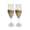 Rose Quartz Champagne Glass - Set of 2