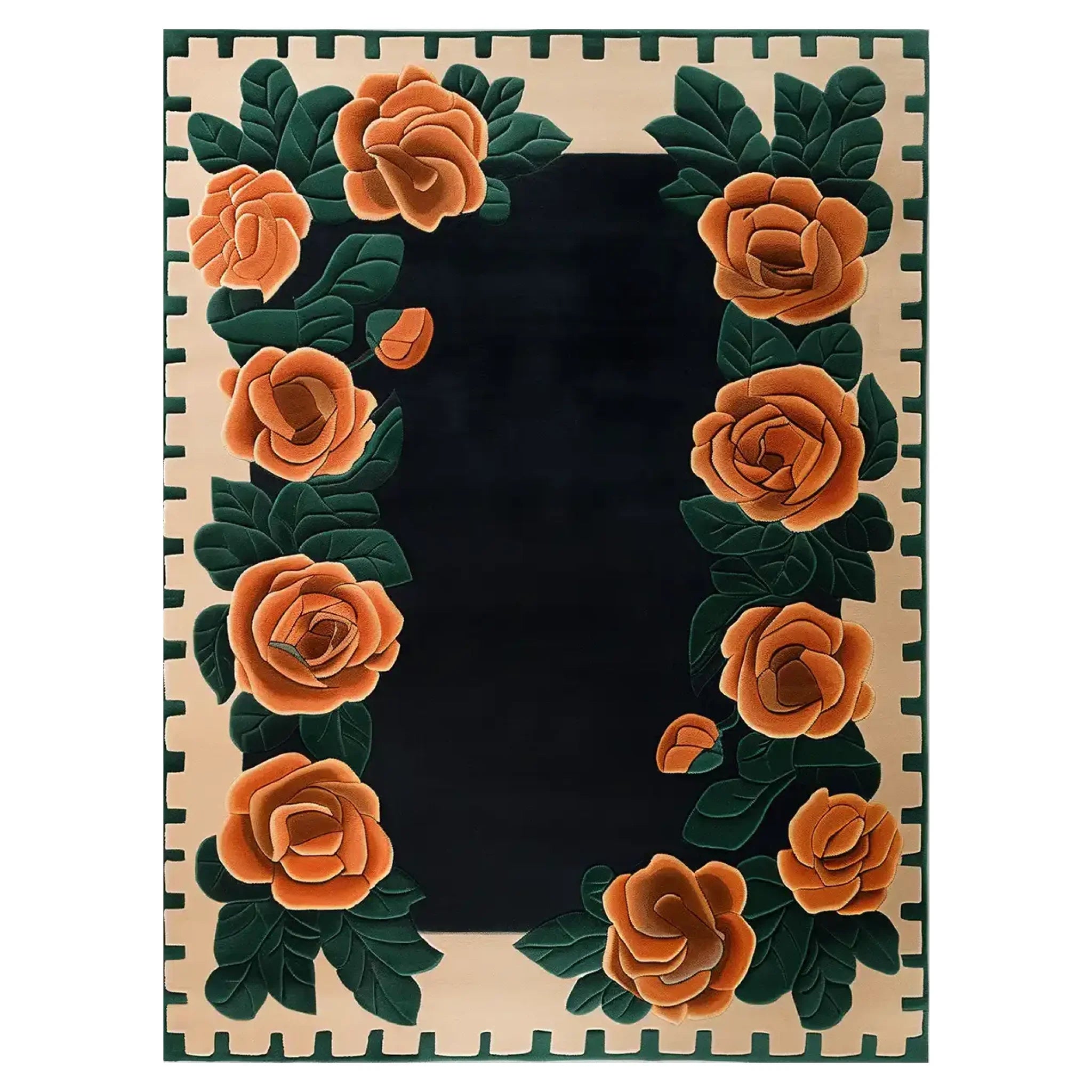 Rosewood Reverie Hand Tufted Wool Rug