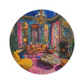 Bold Colorful Luxury Round Rug