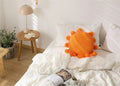 Round Tassel Decorative Throw Pillow