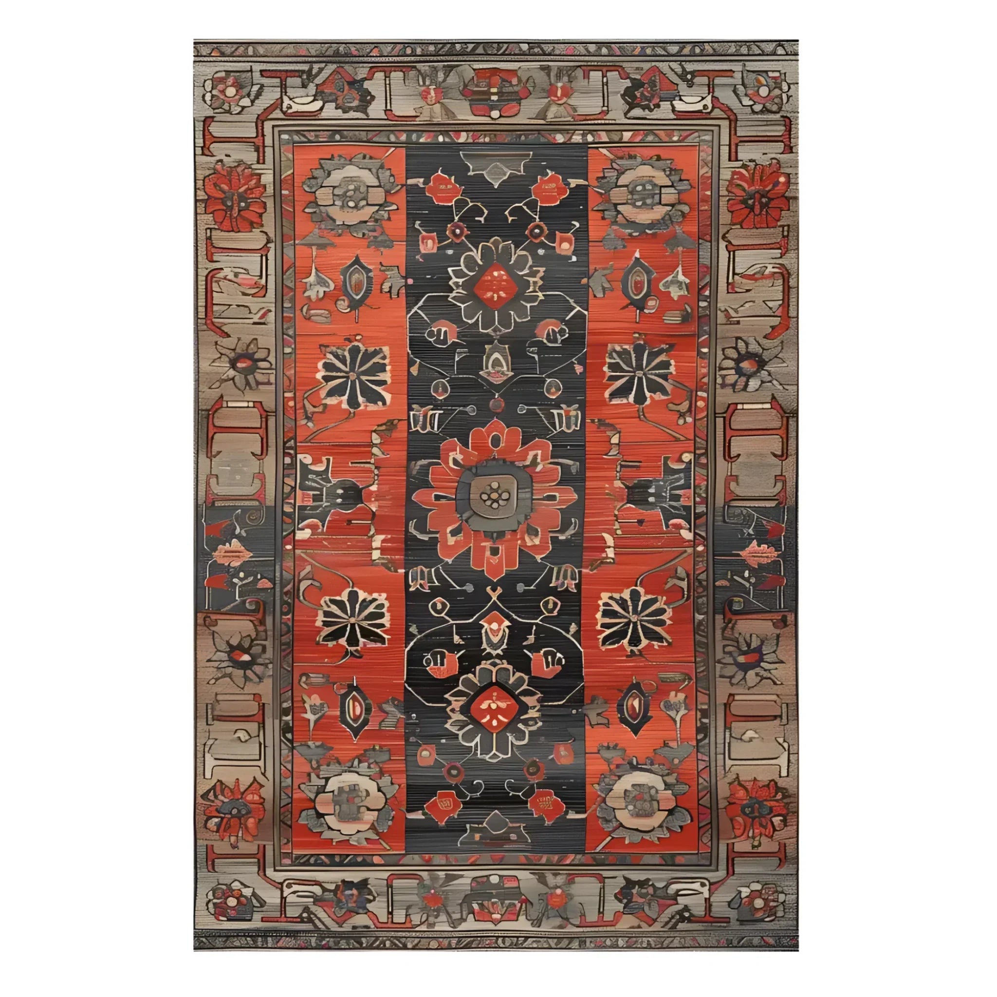 Royal Blossom Hand Knotted Rug